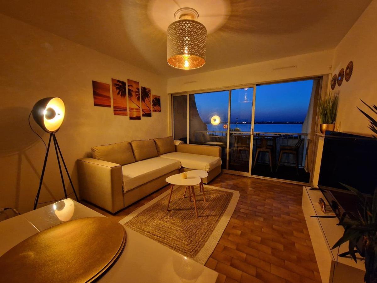Appartement 1Ere Ligne Piscine Terrasse Au Bord De La Plage Front De Mer Avec 6 Velos Palavas-les-Flots Buitenkant foto