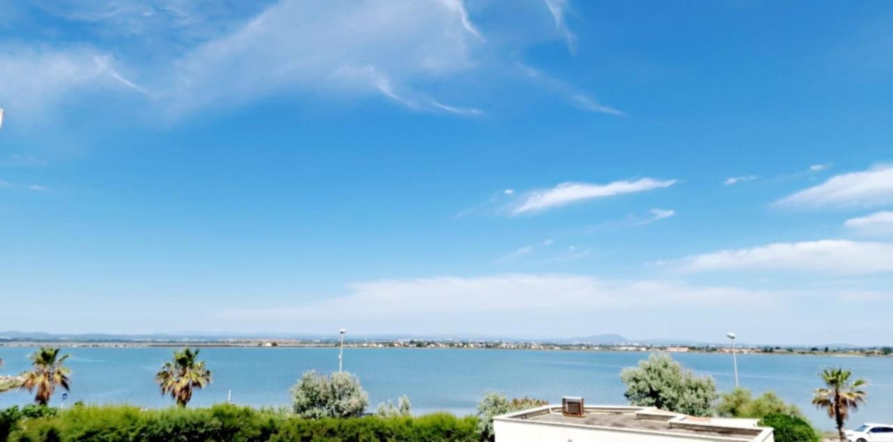 Appartement 1Ere Ligne Piscine Terrasse Au Bord De La Plage Front De Mer Avec 6 Velos Palavas-les-Flots Buitenkant foto