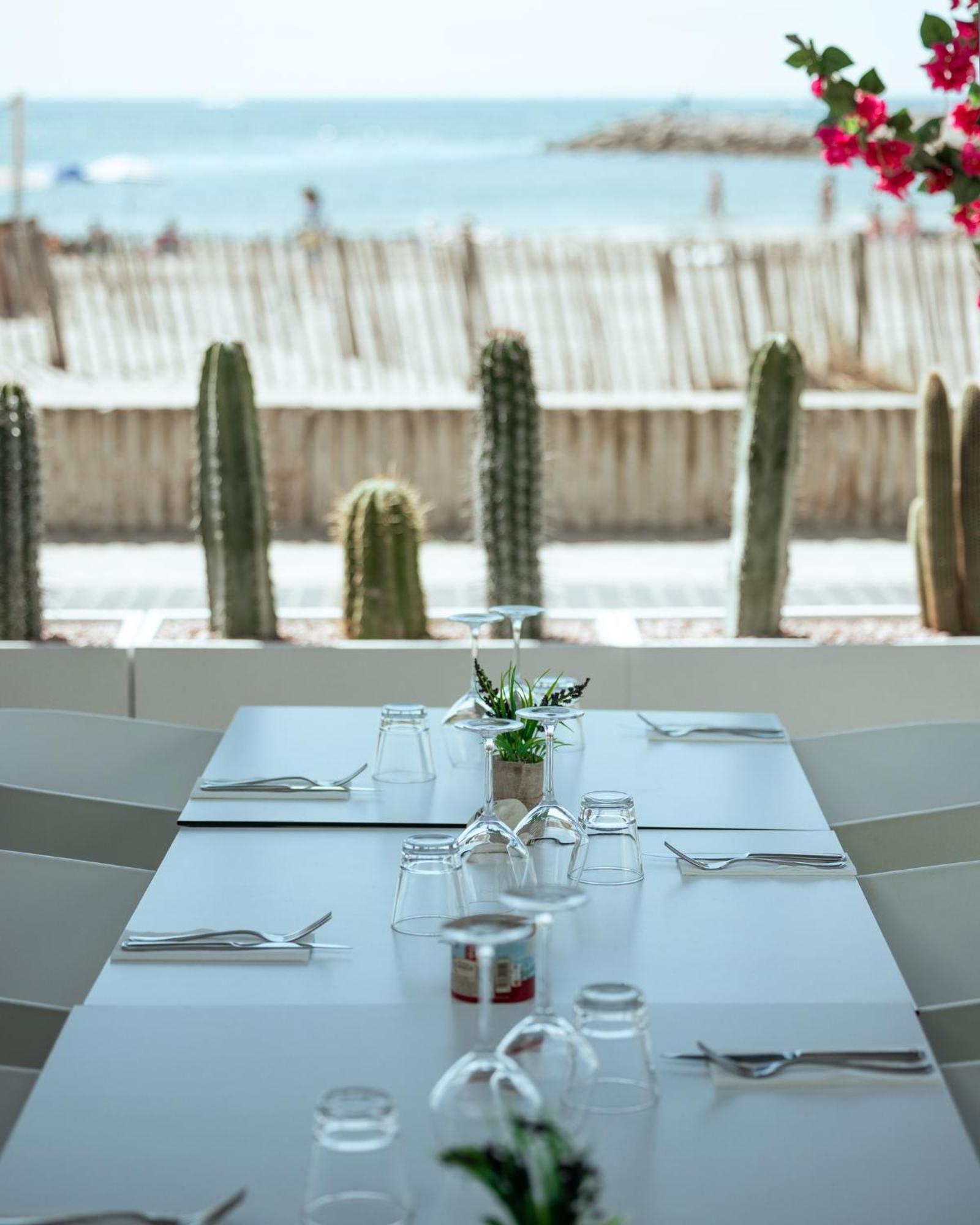 Appartement 1Ere Ligne Piscine Terrasse Au Bord De La Plage Front De Mer Avec 6 Velos Palavas-les-Flots Buitenkant foto